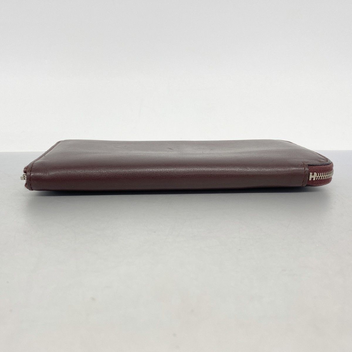 Hermes Wallet Azap Long Classic Swift Purun Silver — view 2