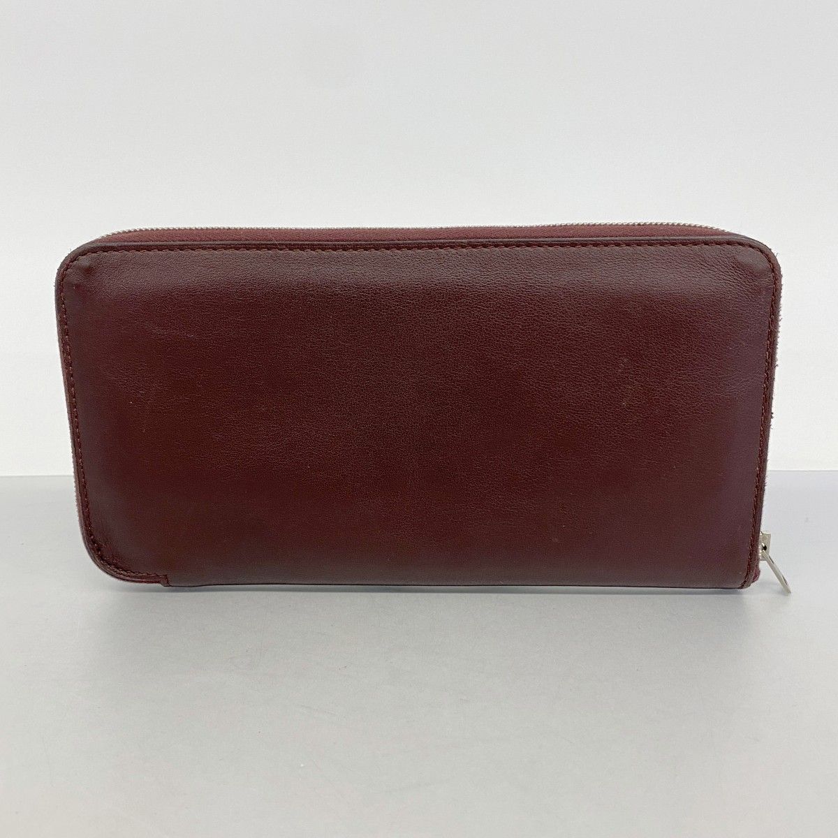 Hermes Wallet Azap Long Classic Swift Purun Silver — view 9