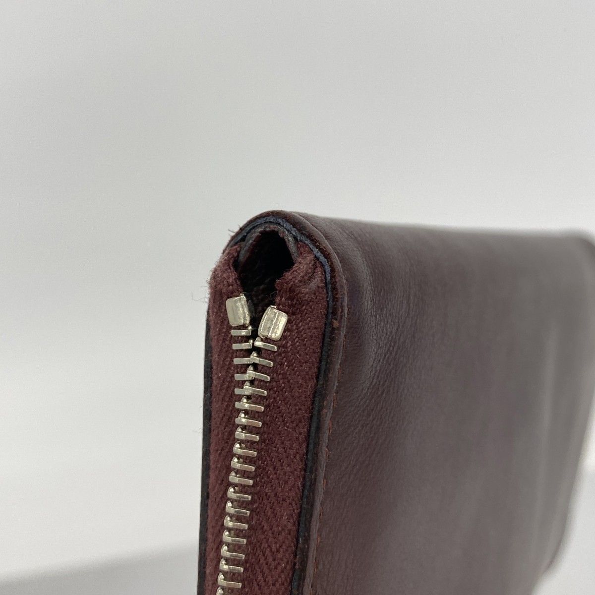 Hermes Wallet Azap Long Classic Swift Purun Silver — view 7