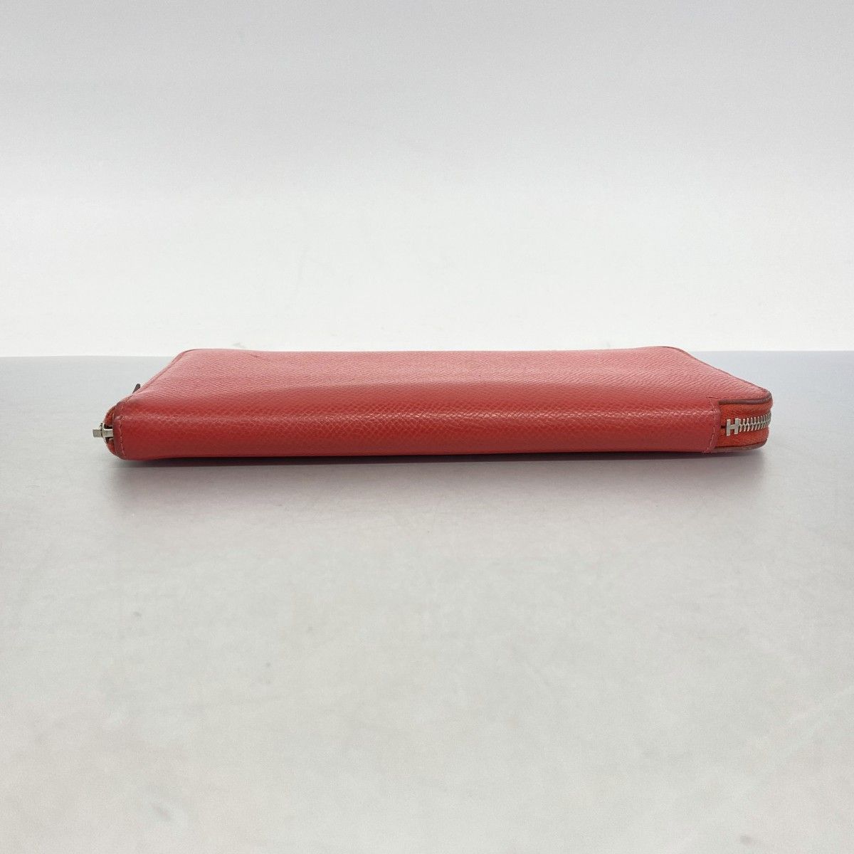 Hermes Wallet Azap Long Silk in Veau Bougainvillea Silver — view 2