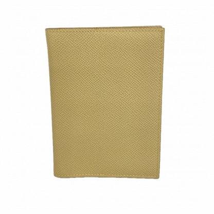 Hermes Notebook Cover Agenda PM Veau Epsom Vanilla Silver