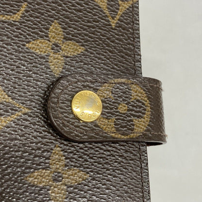 Louis Vuitton Notebook Cover Monogram Agenda PM Brown — view 6