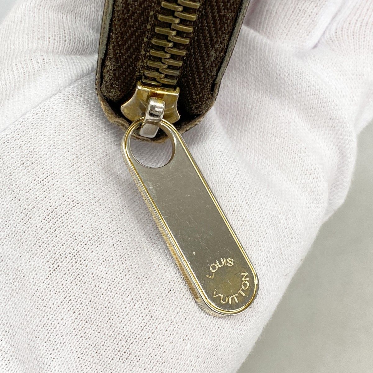 Louis Vuitton Wallet Damier Zippy Ebene — view 7