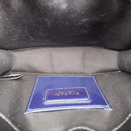 Bvlgari Serpenti Forever Blue Patent Messenger Bag — view 9