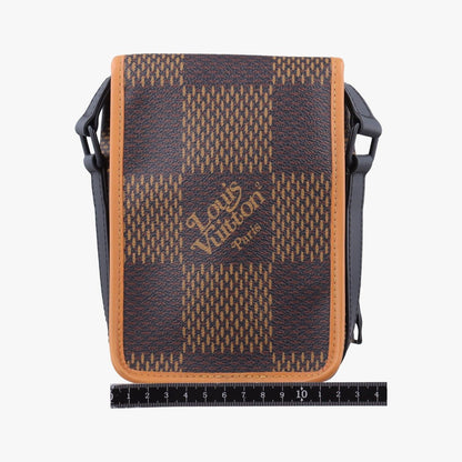Louis Vuitton Amazon Messenger Collaboration Monogram Brown Ebene Canvas Damier — view 2