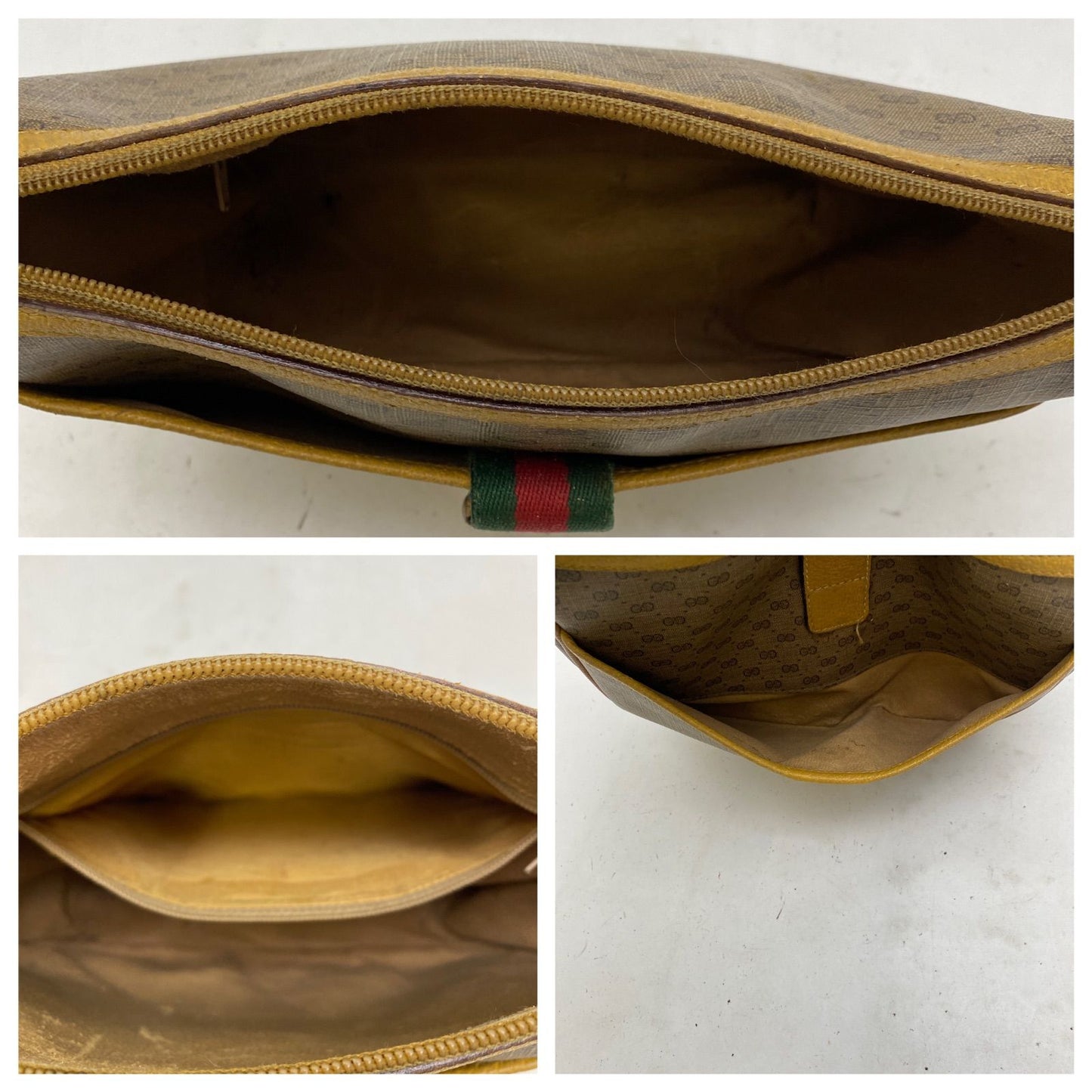 Gucci Vintage Shoulder Bag Pochette Micro GG Travel — view 8