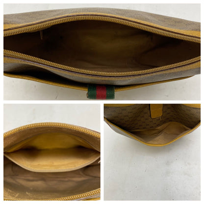 Gucci Vintage Shoulder Bag Pochette Micro GG Travel — view 8