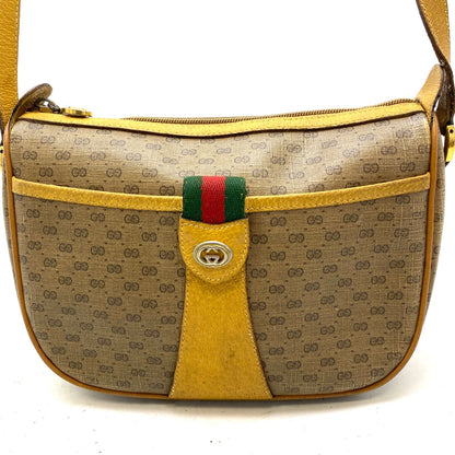Gucci Vintage Shoulder Bag Pochette Micro GG Travel