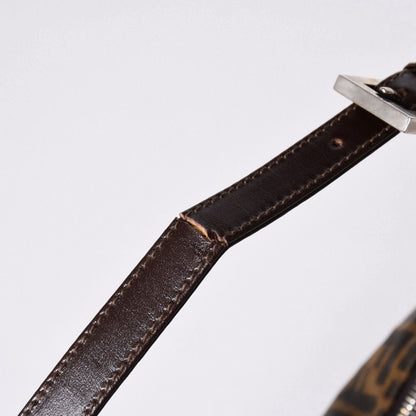 Fendi Mamma Baguette Bag Zucca Canvas Brown — view 7