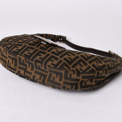 Fendi Mamma Baguette Bag Zucca Canvas Brown — view 8