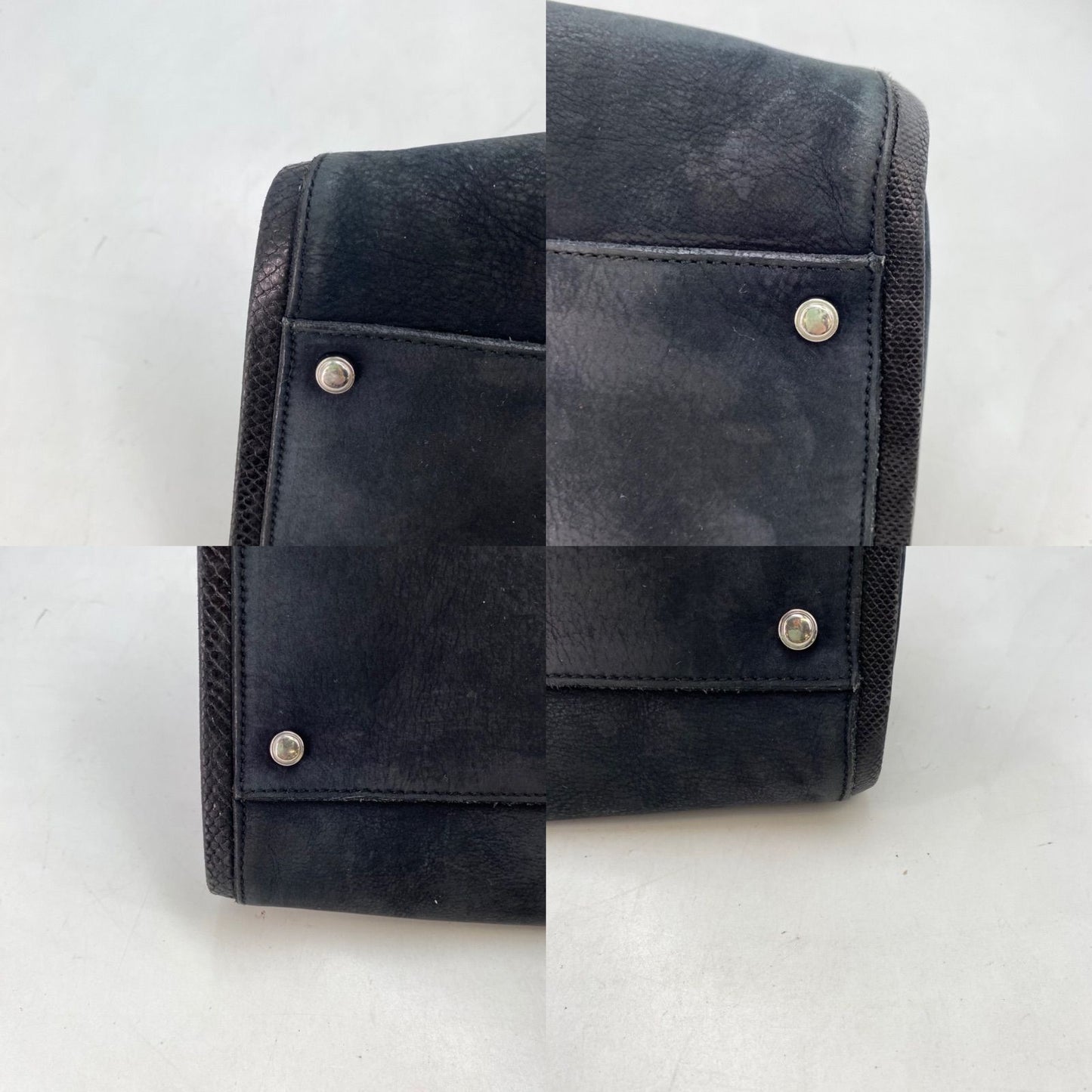 Cartier Handbag Leather Black Suede Multi Ero Must Line Tote — view 7