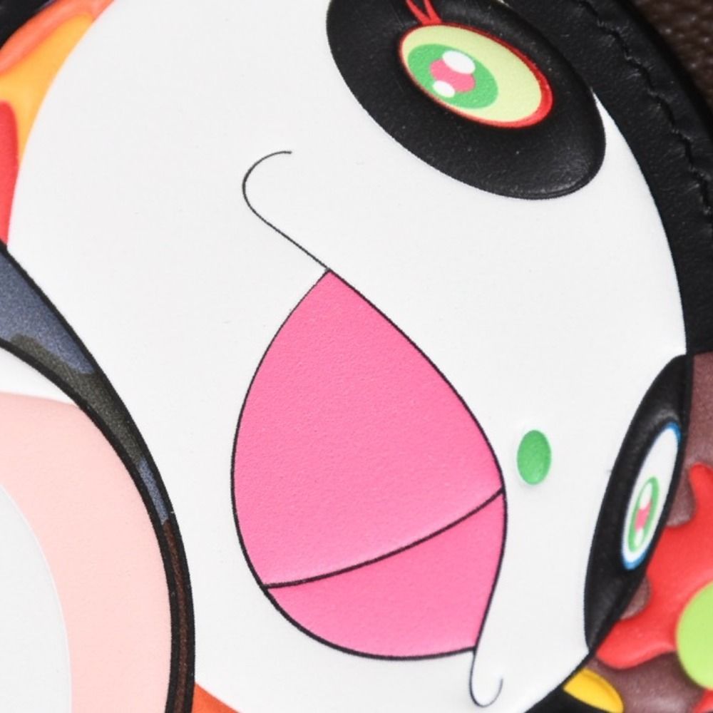 Louis Vuitton LV Takashi Murakami Monogram Panda Pochette Accessoires Pouch — view 7