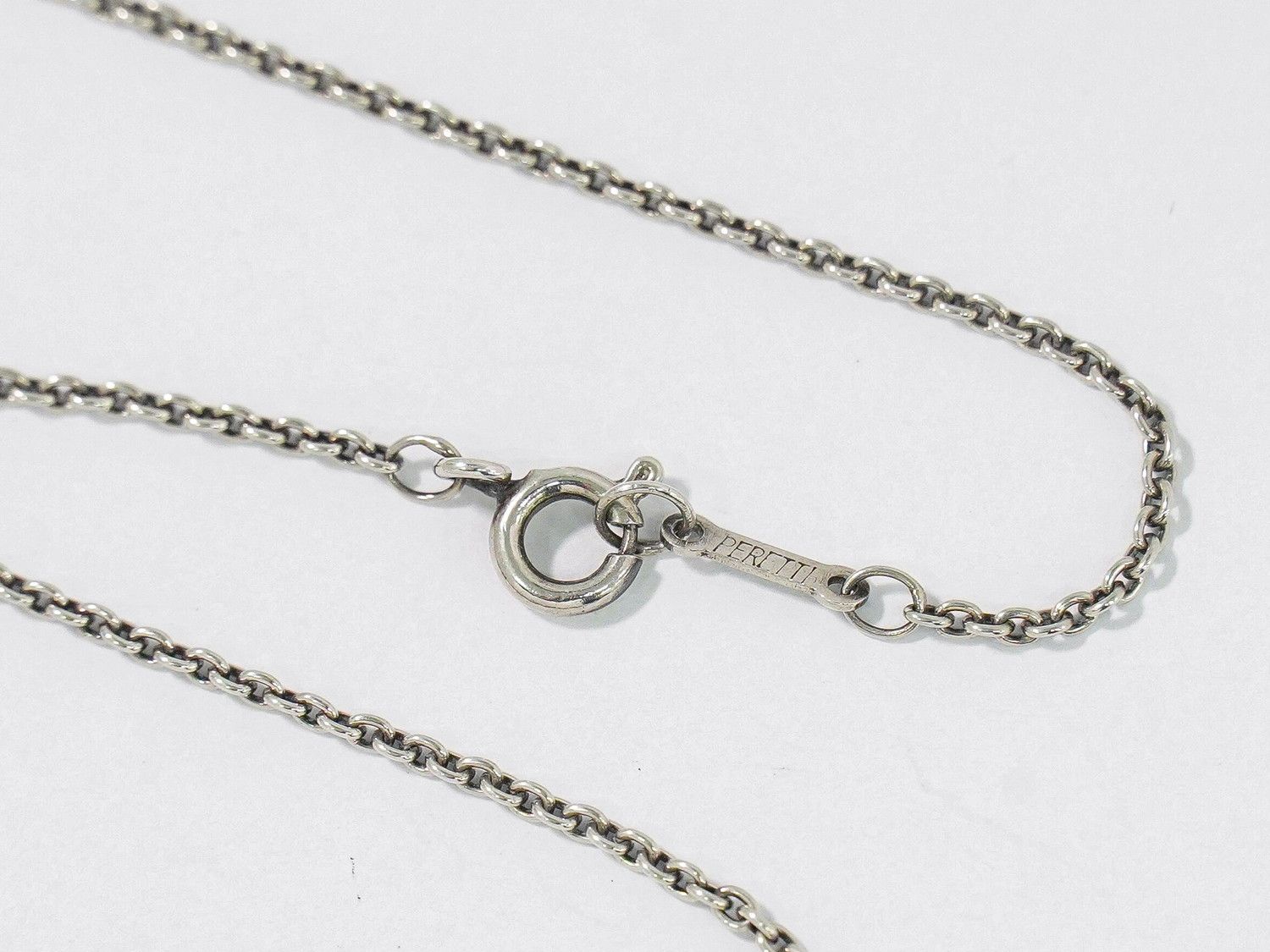 Tiffany & Co Open Heart 925 Necklace Pendant Silver — view 3
