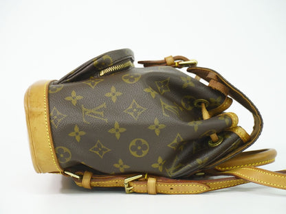 Louis Vuitton LV Mini Montsouris Monogram Backpack Brown — view 4