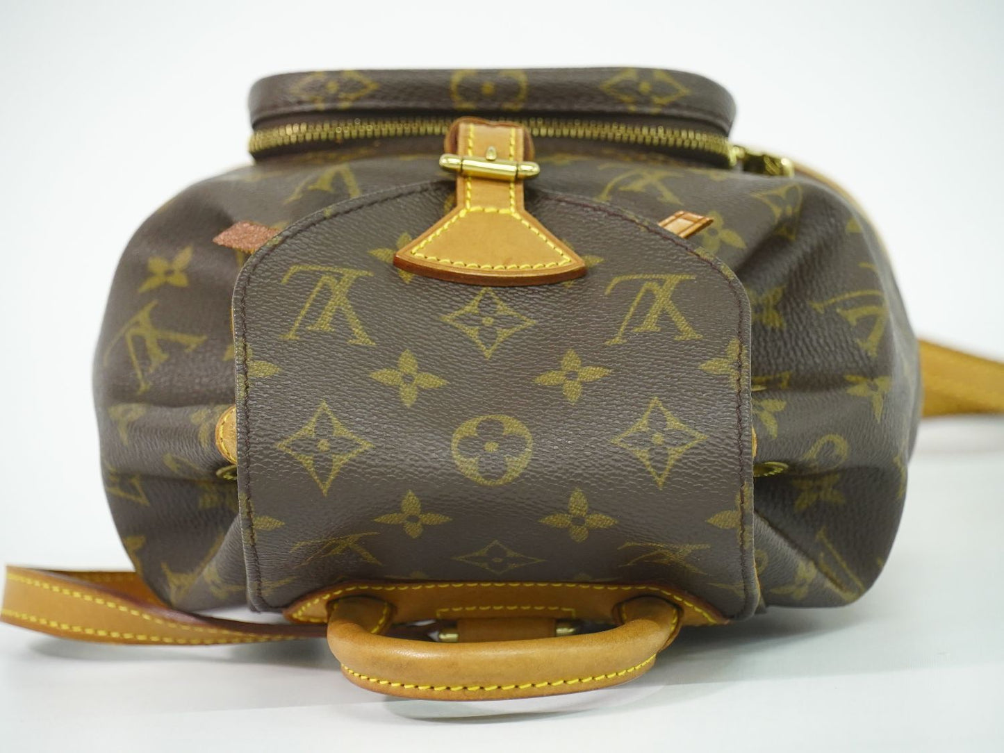 Louis Vuitton LV Mini Montsouris Monogram Backpack Brown — view 5