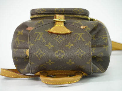 Louis Vuitton LV Mini Montsouris Monogram Backpack Brown — view 5
