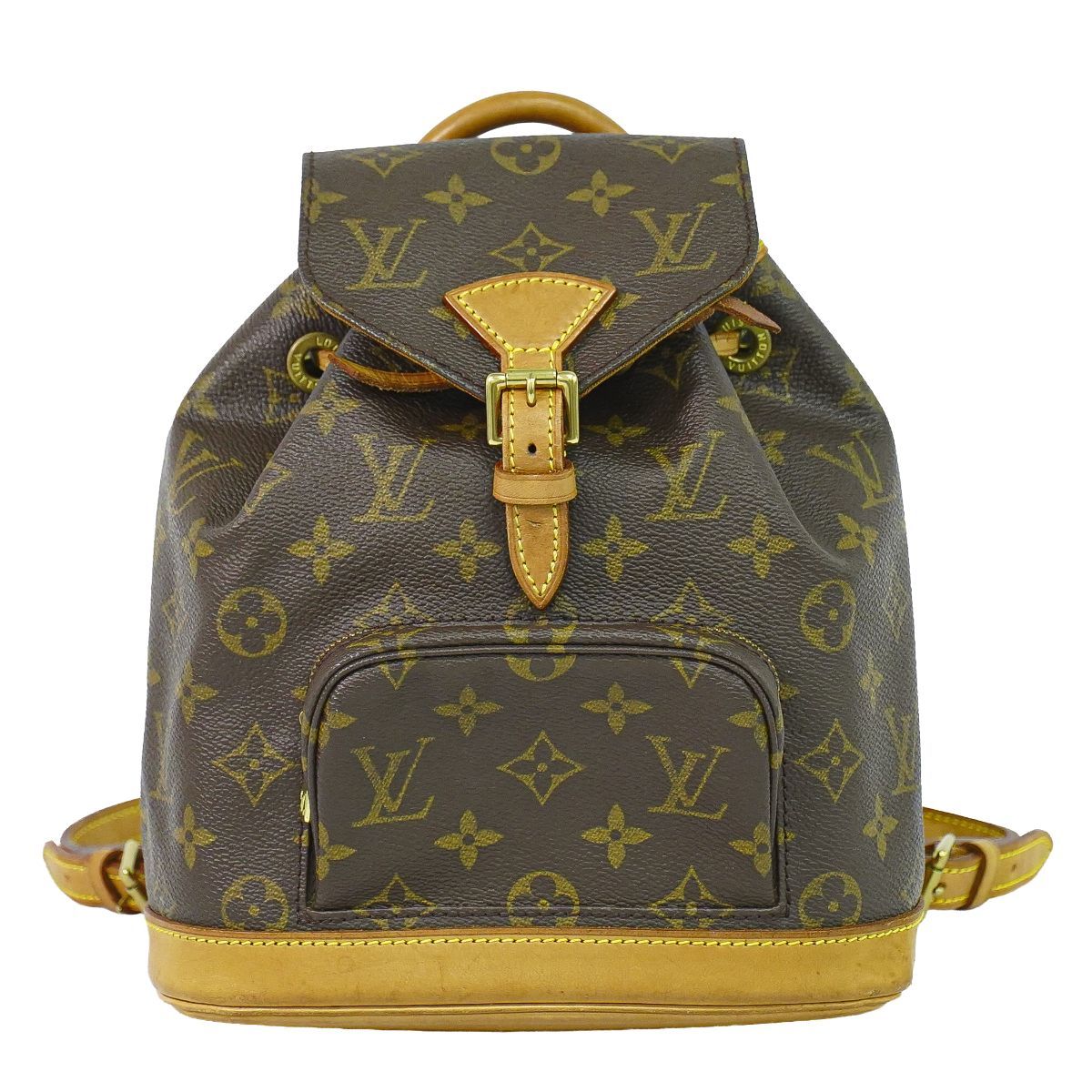 Louis Vuitton LV Mini Montsouris Monogram Backpack Brown