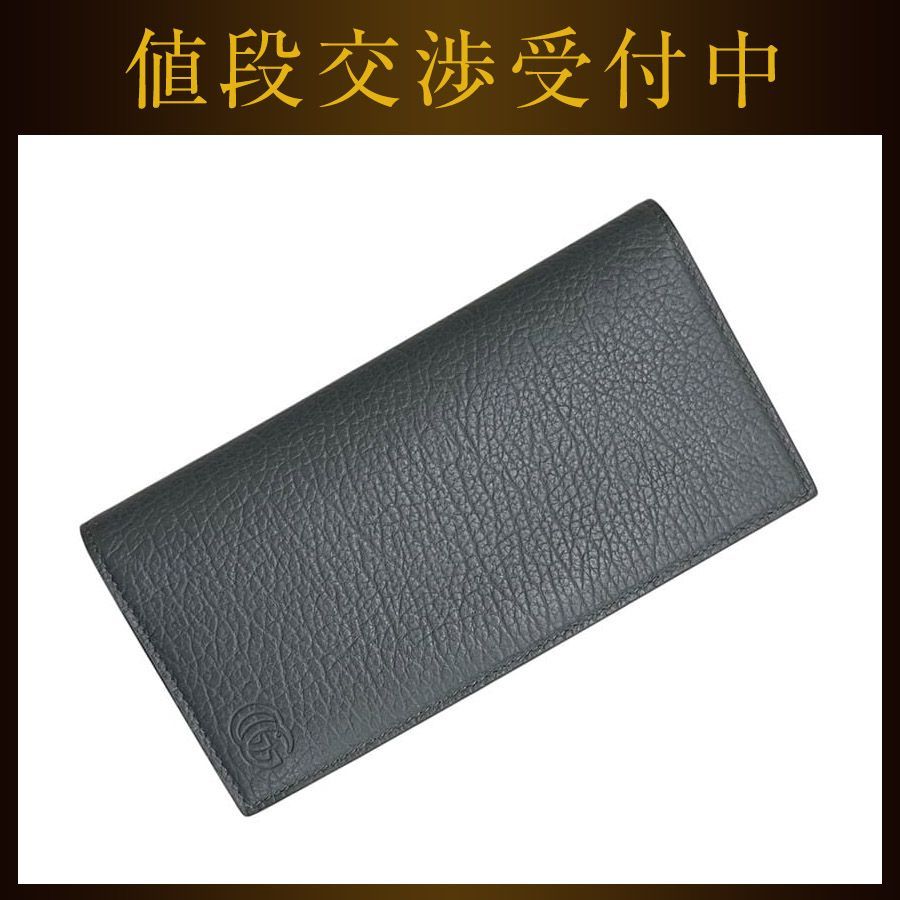 Gucci Bifold Wallet Gray Leather