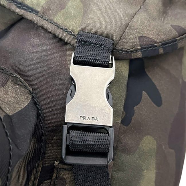 Prada Backpack Khaki Green Camouflage Mimetico Fumo — view 9