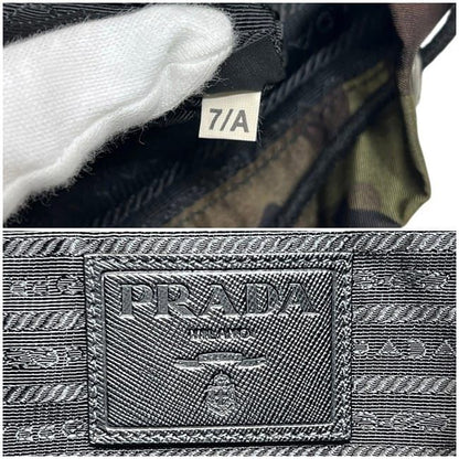Prada Backpack Khaki Green Camouflage Mimetico Fumo — view 4
