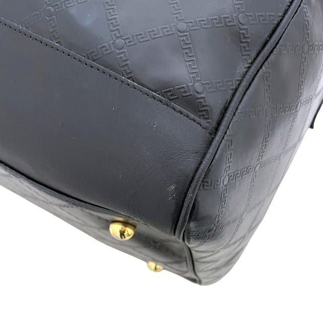 Versace Gianni 2-Way Boston Bag Black — view 4