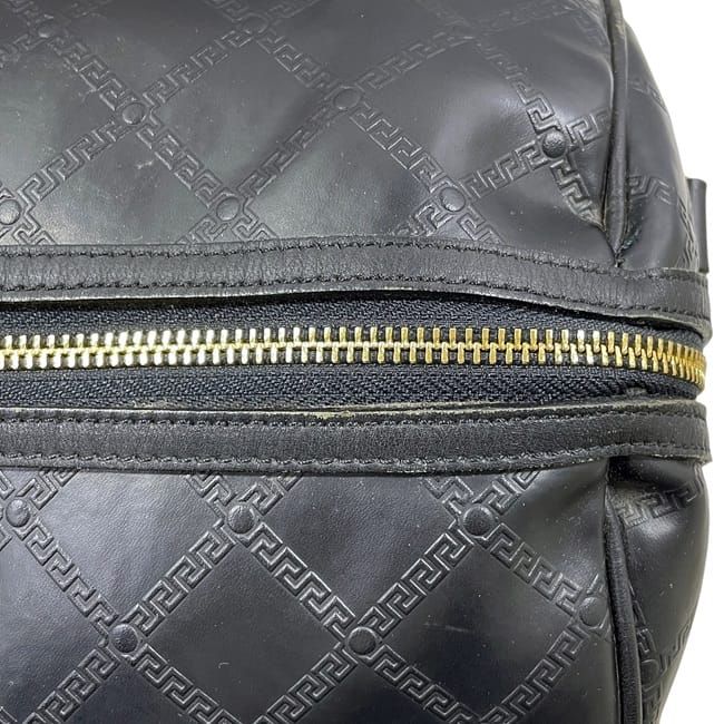 Versace Gianni 2-Way Boston Bag Black — view 7