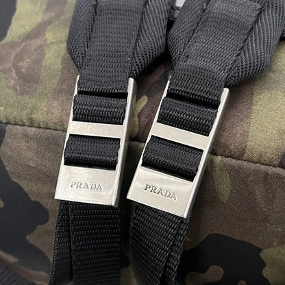 Prada Backpack Khaki Green Camouflage Mimetico Fumo — view 8