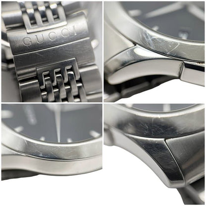 Gucci Watch Timeless Black Silver 126.4 — view 5