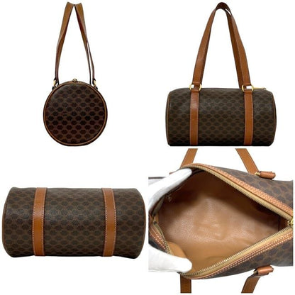 Celine Mini Boston Bag Brown Macadam — view 2