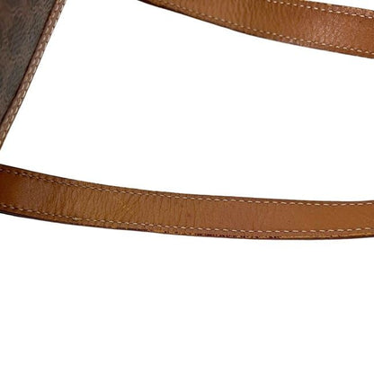 Celine Mini Boston Bag Brown Macadam — view 6