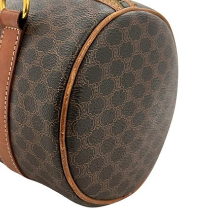 Celine Mini Boston Bag Brown Macadam — view 4