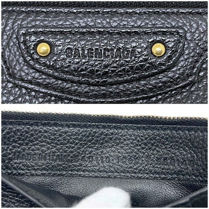 Balenciaga Coin Case Neo Classic Fragment Black — view 7