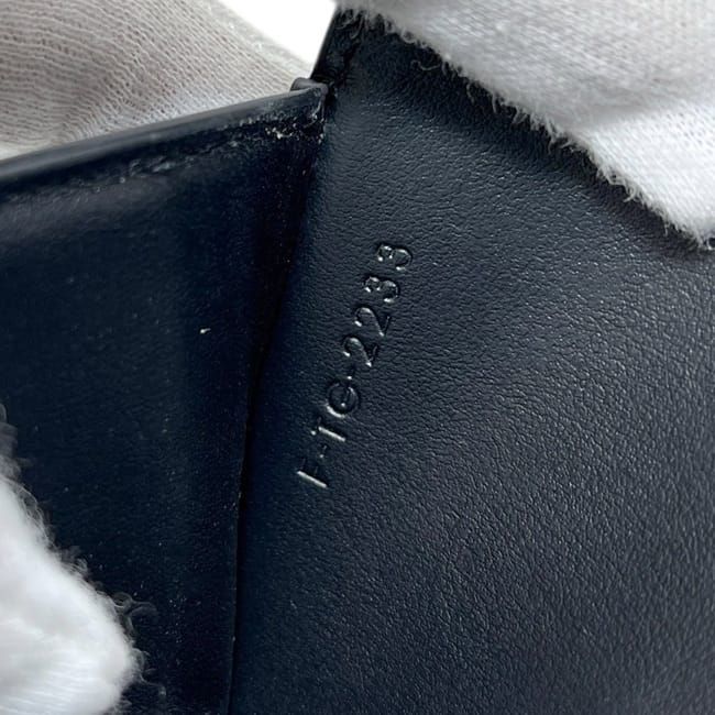 Celine Trifold Wallet Small Flap Black — view 5