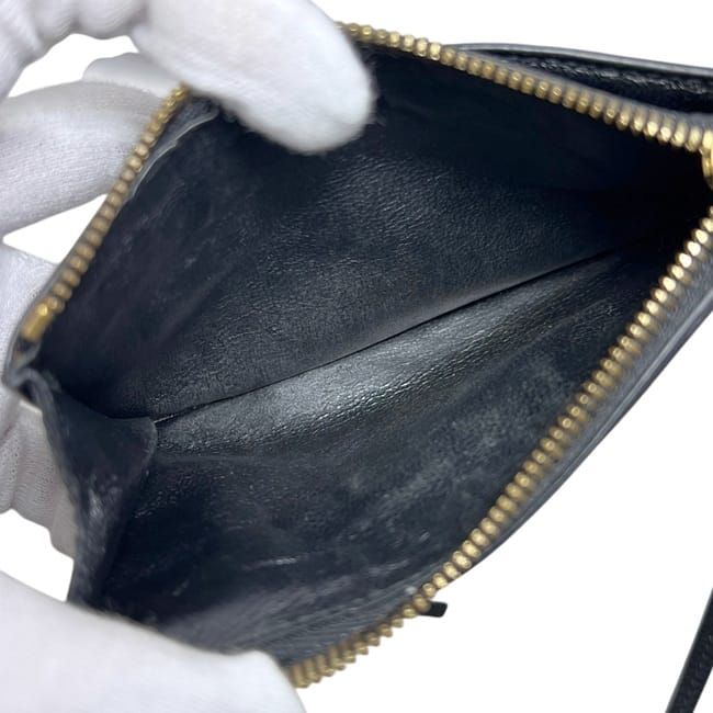 Balenciaga Coin Case Neo Classic Fragment Black — view 4