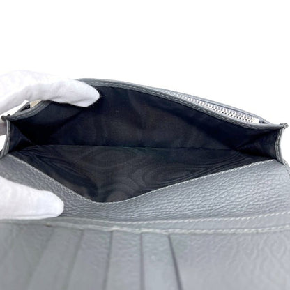 Gucci Bifold Wallet Gray Leather — view 4
