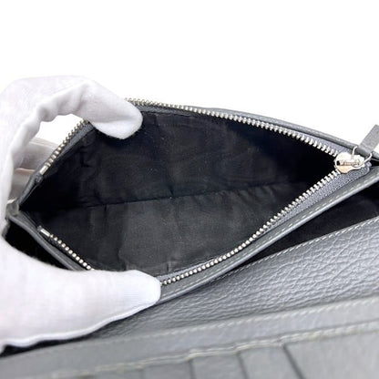 Gucci Bifold Wallet Gray Leather — view 3
