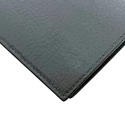 Gucci Bifold Wallet Gray Leather — view 9