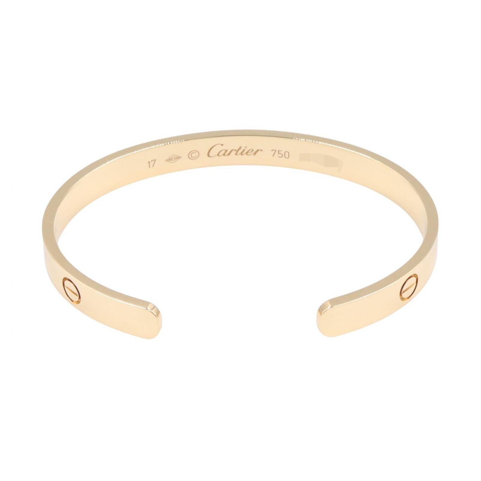 Cartier Bangle Open Love 18k Bracelet — view 2