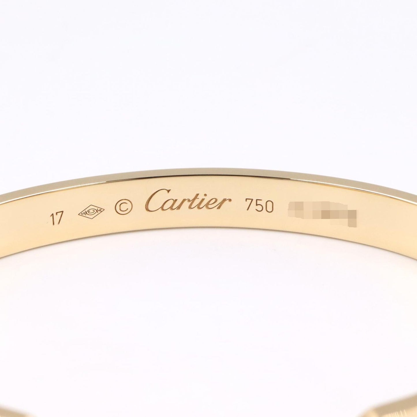 Cartier Bangle Open Love 18k Bracelet — view 3