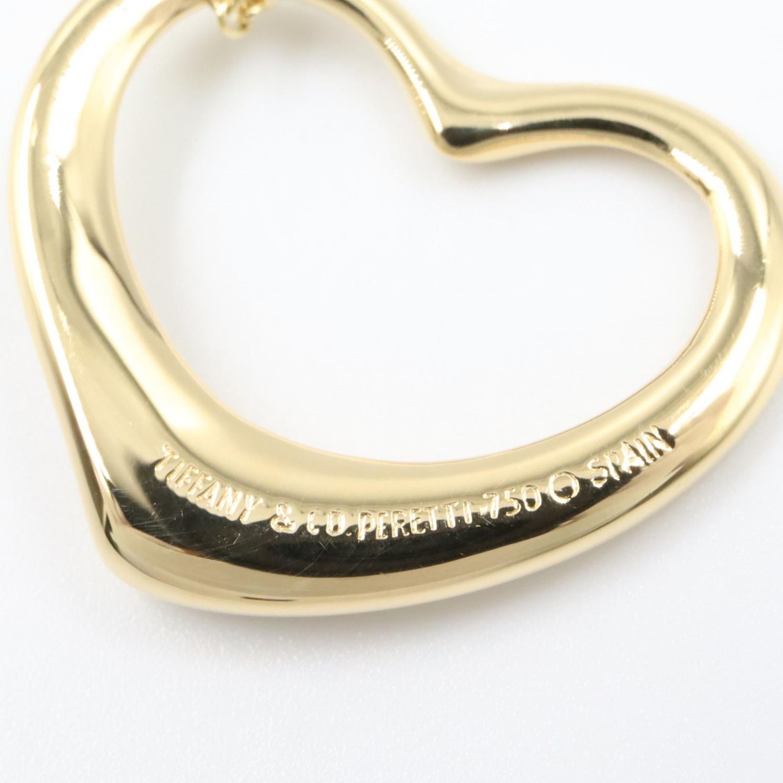 Tiffany & Co Necklace Open Heart Large 44 cm 18k — view 3