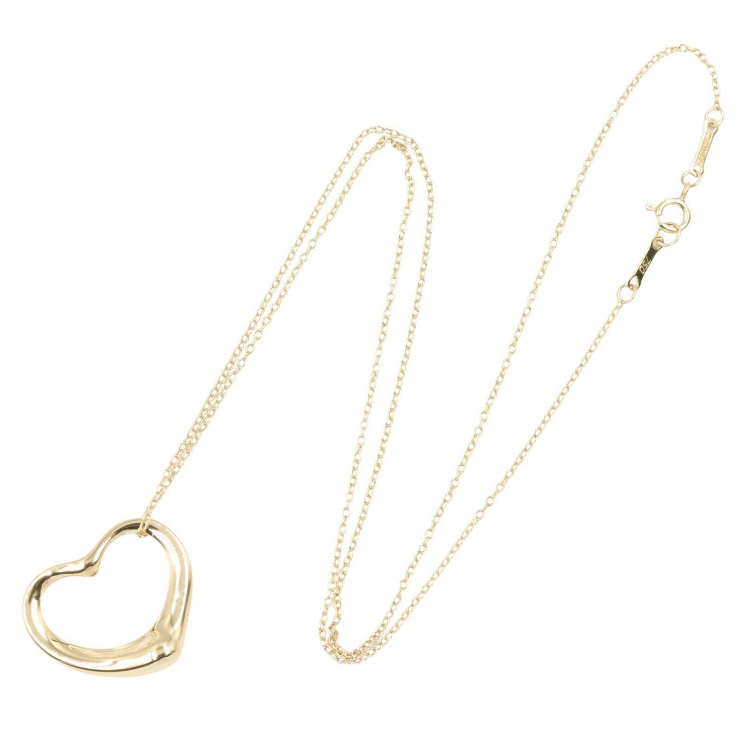 Tiffany & Co Necklace Open Heart Large 44 cm 18k — view 2