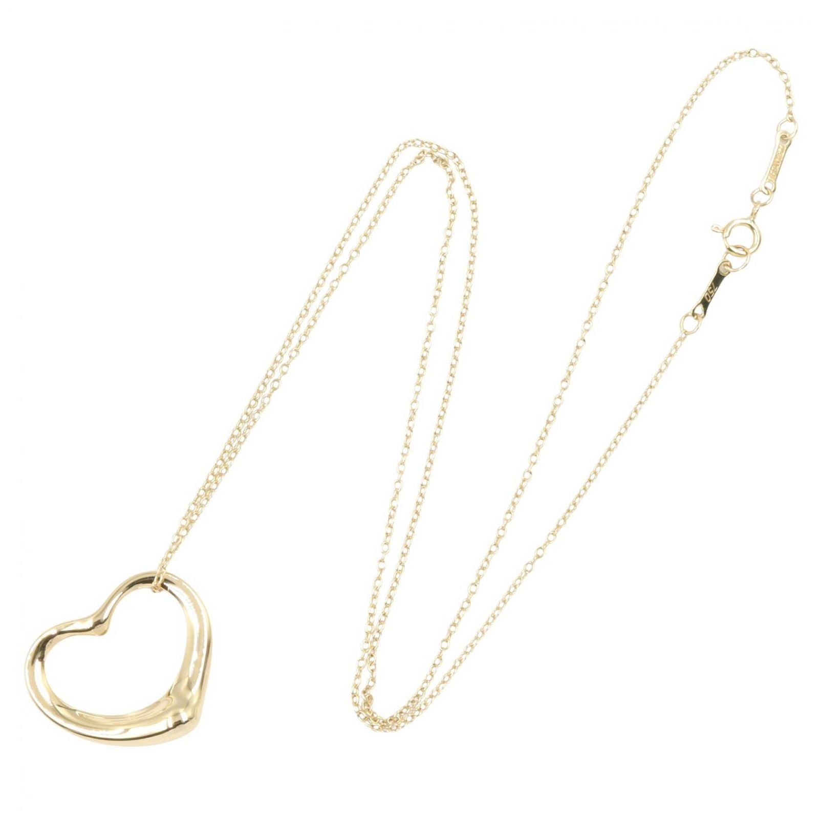 Tiffany & Co Necklace Open Heart Large 44 cm 18k — view 2