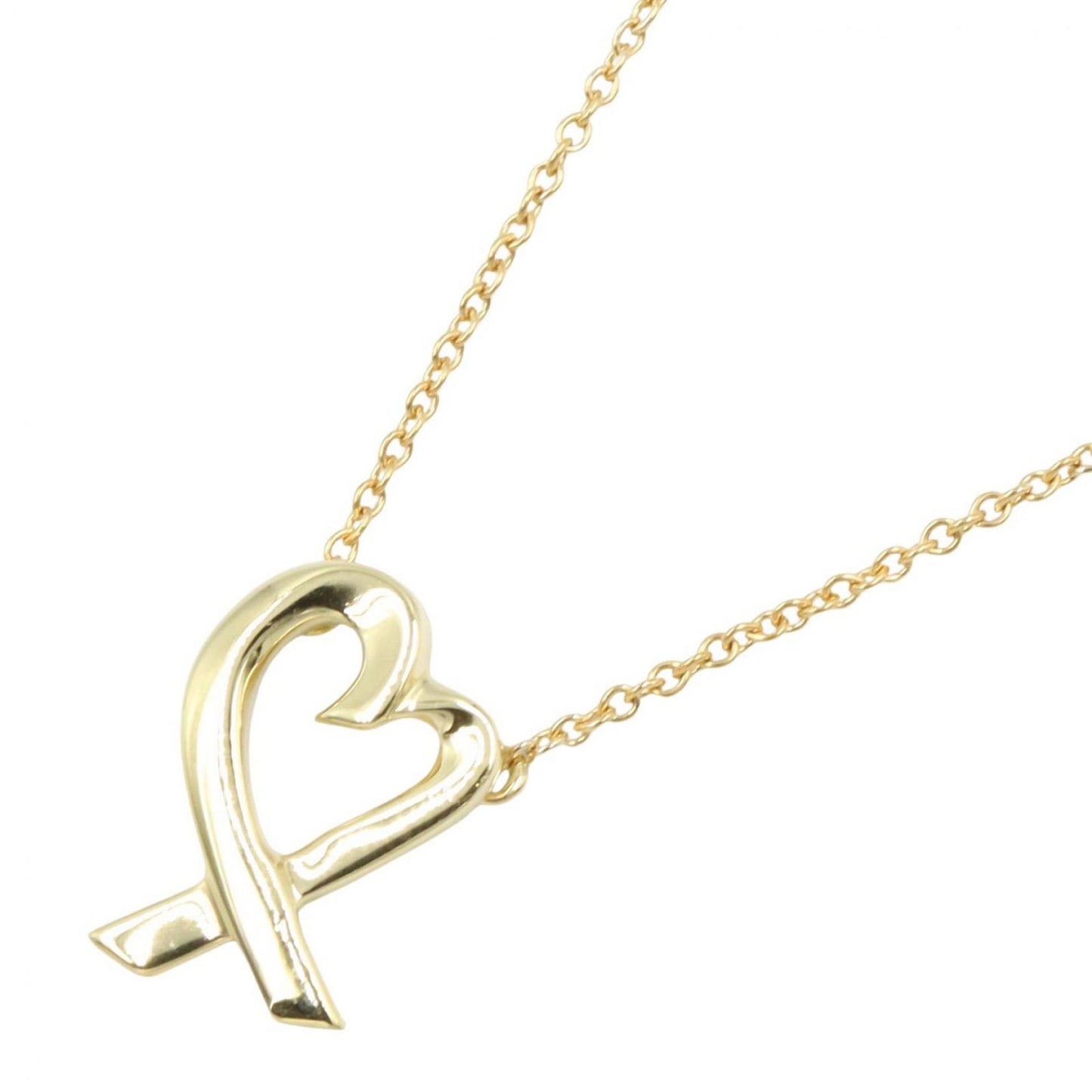 Tiffany & Co Necklace Loving Heart 43 cm 18k