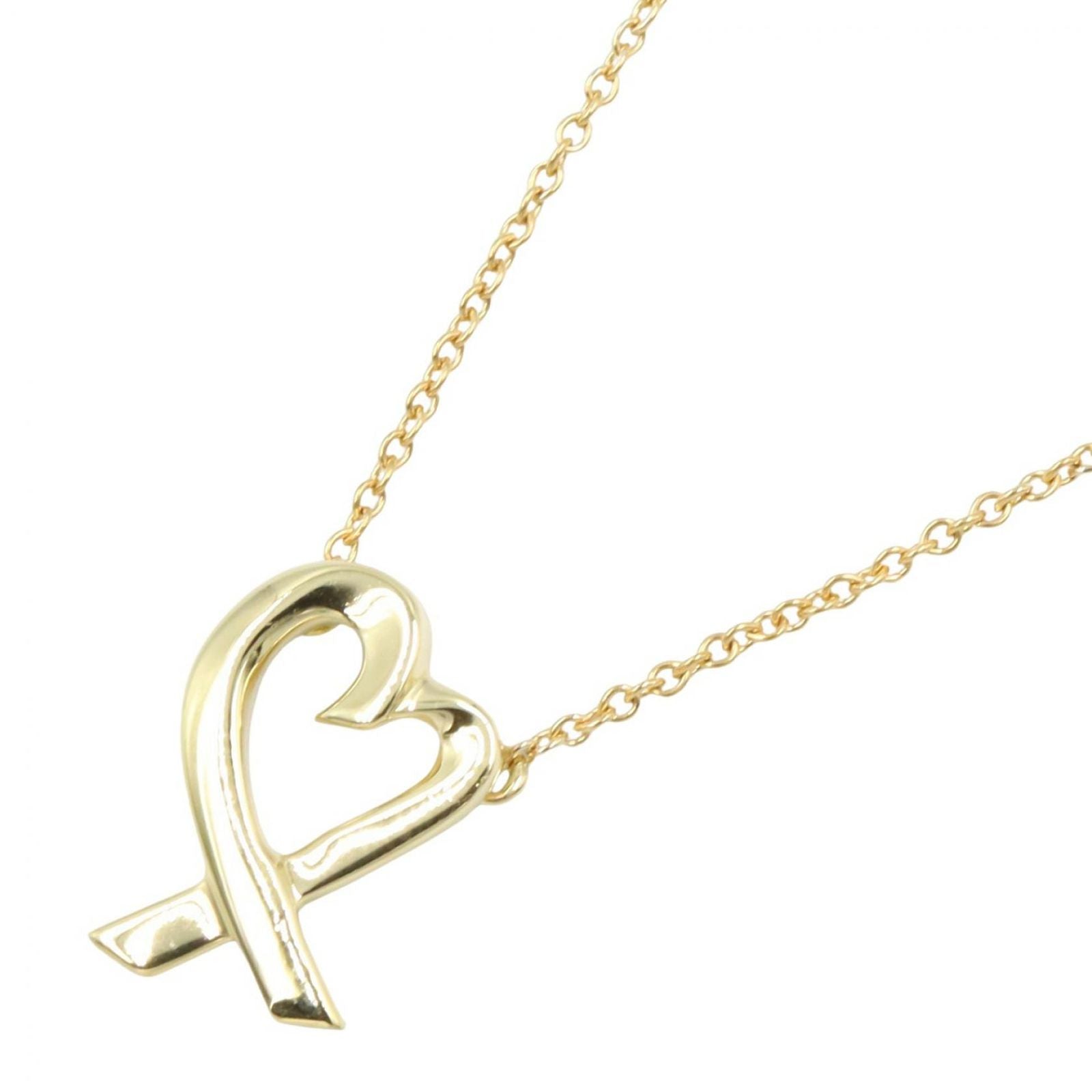 Tiffany & Co Necklace Loving Heart 43 cm 18k