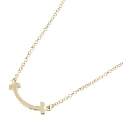 Tiffany & Co Necklace T Smile Mini 40 45 cm 18k