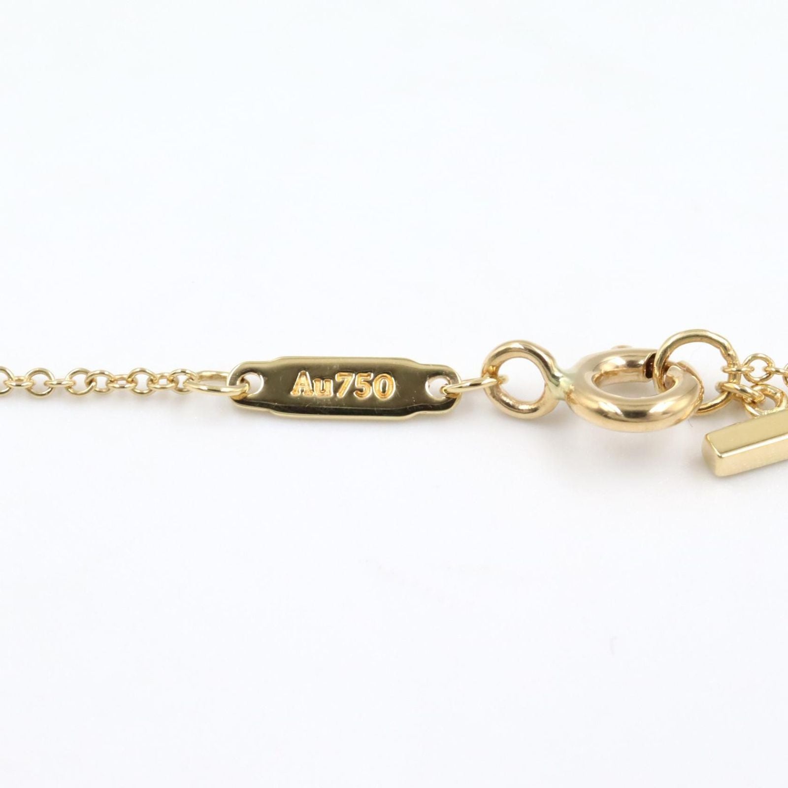 Tiffany & Co Necklace T Smile Mini 40 45 cm 18k — view 4