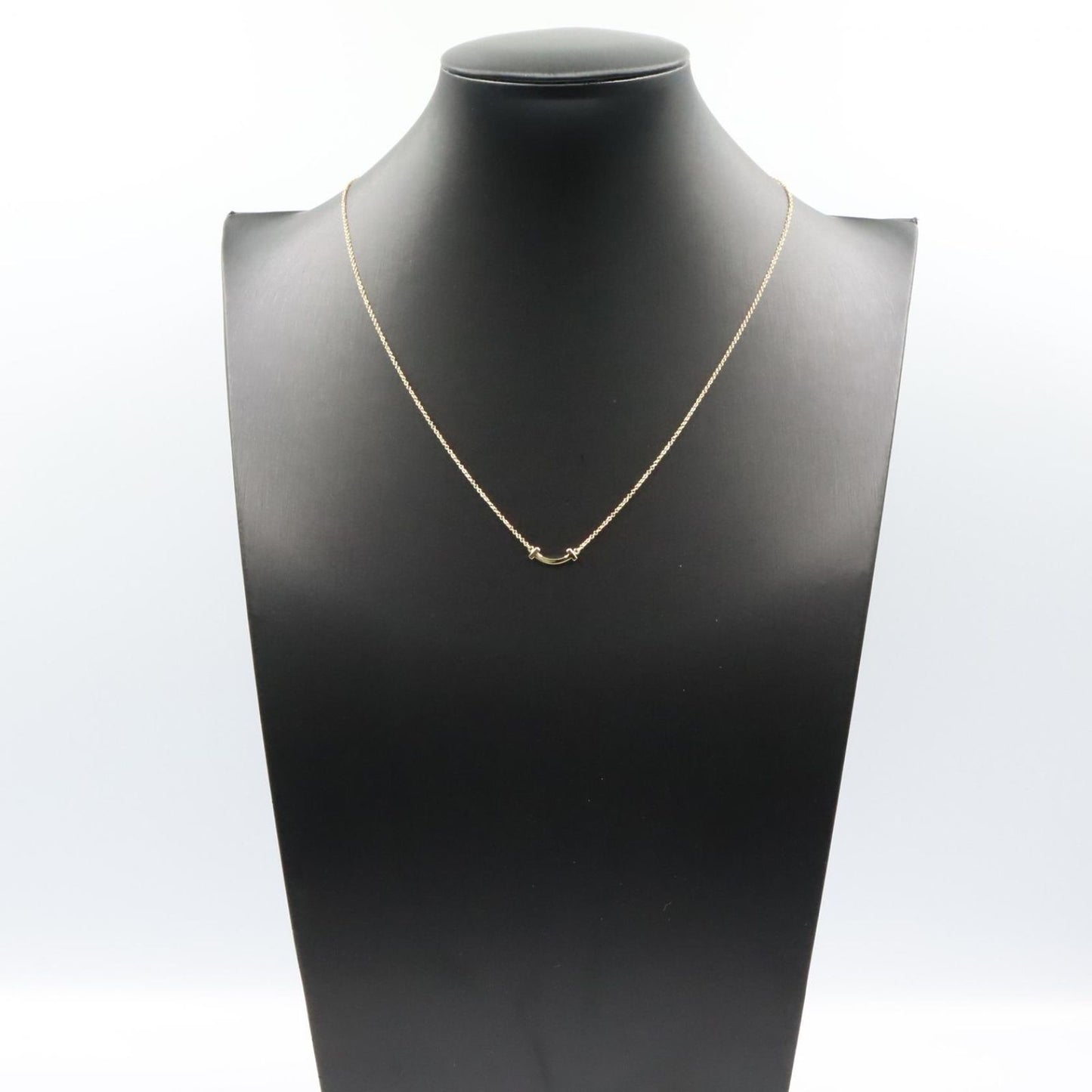 Tiffany & Co Necklace T Smile Mini 40 45 cm 18k — view 7