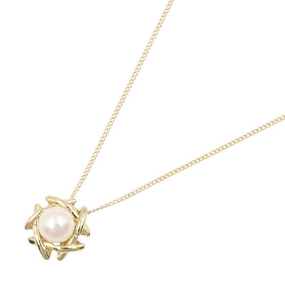 Tiffany & Co Necklace Pearl 41 cm 18k