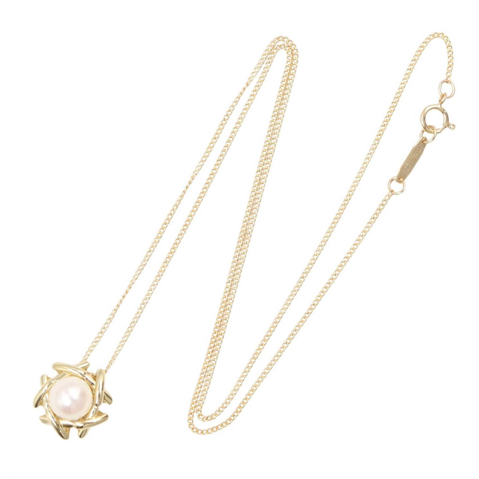 Tiffany & Co Necklace Pearl 41 cm 18k — view 2