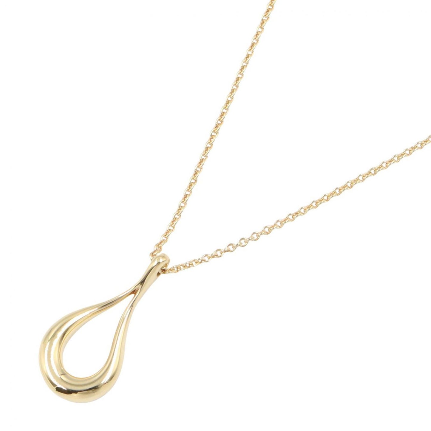 Tiffany & Co Necklace Teardrop 41.5 cm 18k